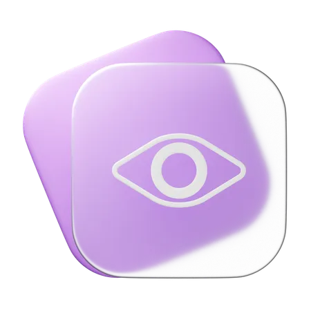 Sichtbar  3D Icon