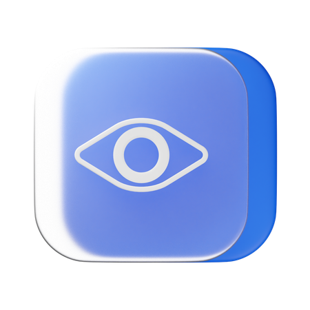 Sichtbar  3D Icon