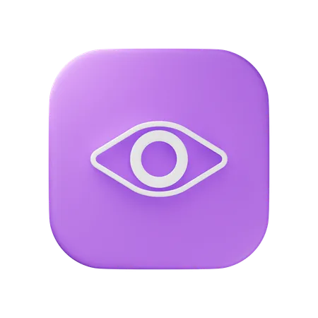 Sichtbar  3D Icon