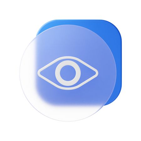 Sichtbar  3D Icon