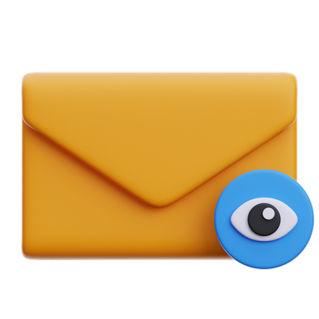 Sichtbare E-Mail  3D Icon