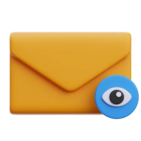 Sichtbare E-Mail  3D Icon