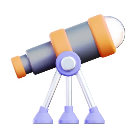 Sichtteleskop  3D Icon