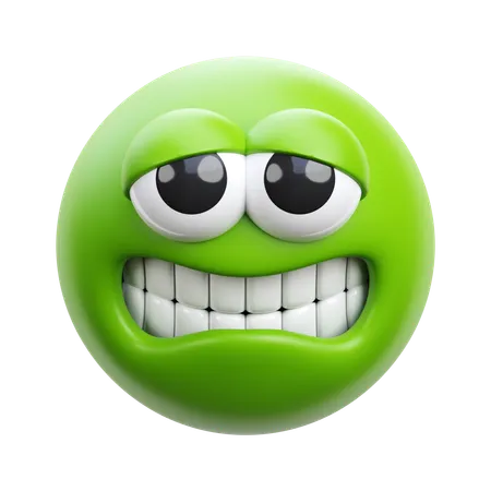 Sick Emoji 3 D Render Icon Illustration 3D Icon