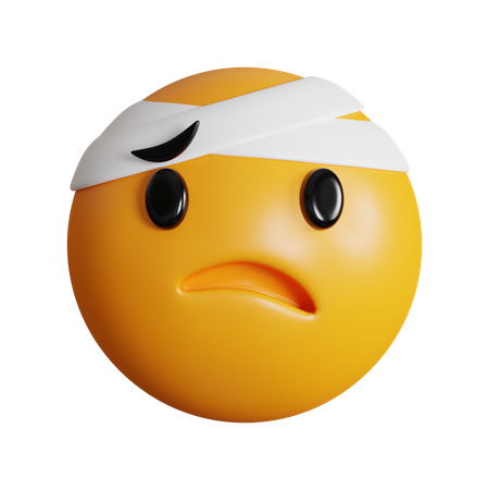 Sick  3D Icon