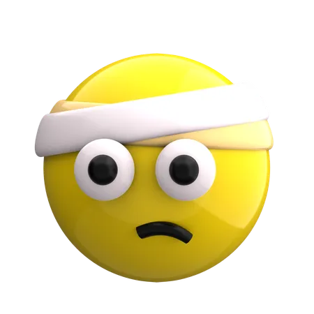 Sick Emoji  3D Icon
