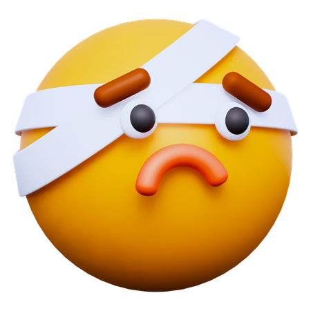 病気の絵文字  3D Icon