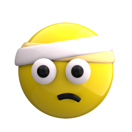 Sick Emoji  3D Icon