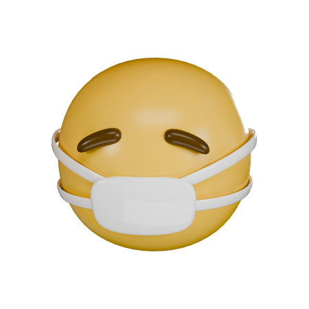Sick Emoji  3D Icon
