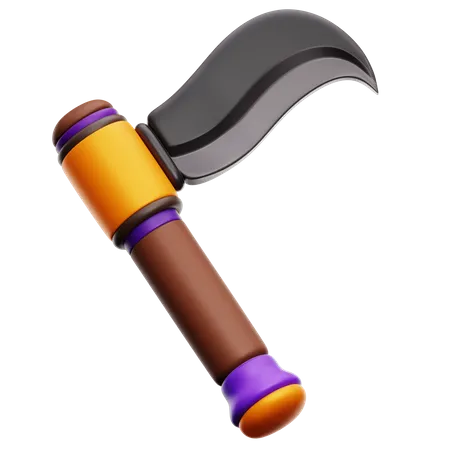 Sickle  3D Icon