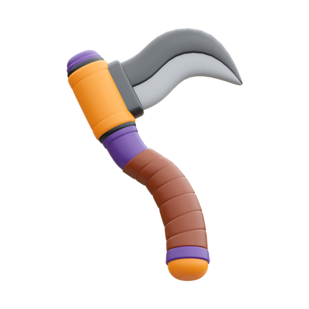 Sickle  3D Icon