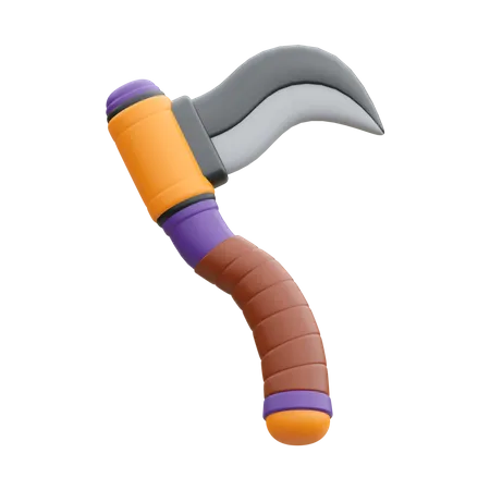 Sickle  3D Icon