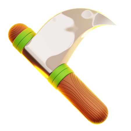 Sickle  3D Icon