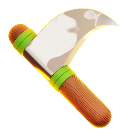 Sickle  3D Icon