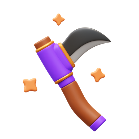 Sickle  3D Icon