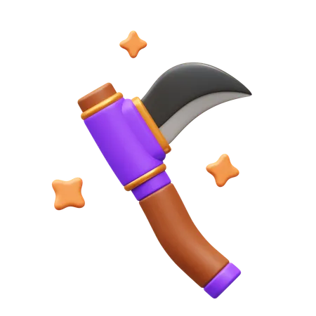 Sickle  3D Icon