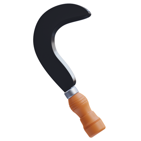 Sickle  3D Icon