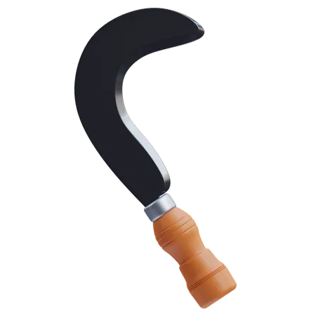 Sickle  3D Icon