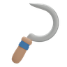 sickle 3d logo