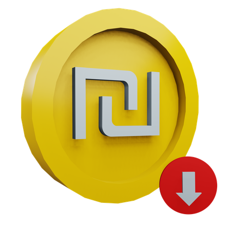 Shekel  3D Icon