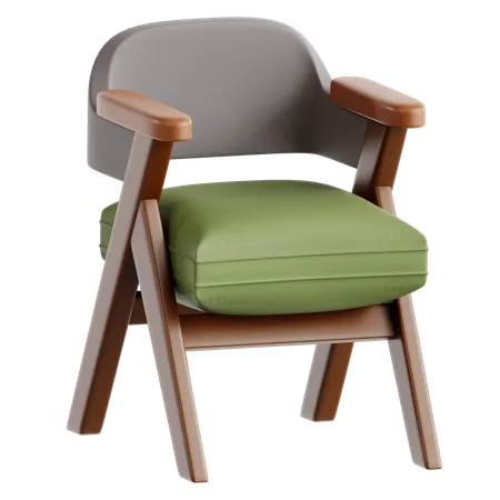 Side chair  3D Icon