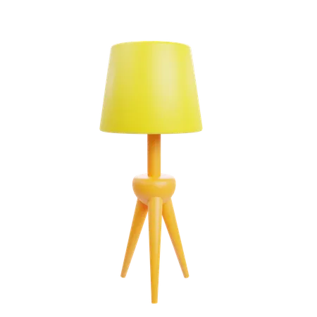 Side Lamp  3D Icon