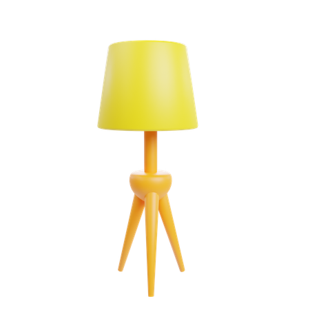 Side Lamp  3D Icon