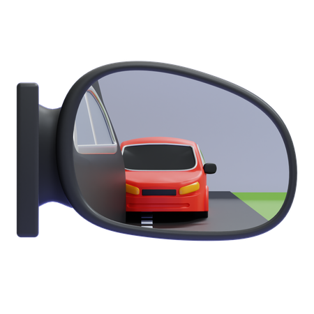 Side Mirror  3D Icon