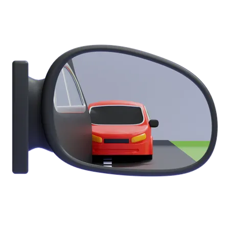 Side Mirror  3D Icon