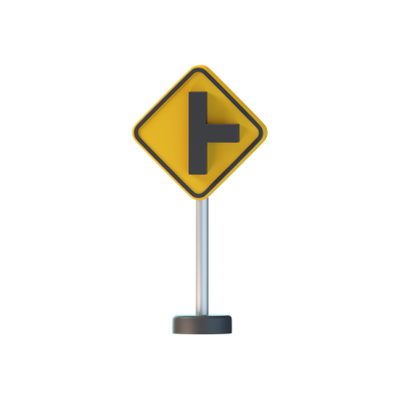 Side Road  3D Icon