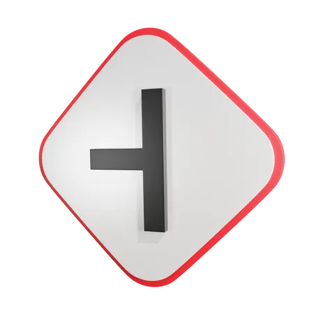 Side Road  3D Icon