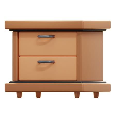 Side Table  3D Icon