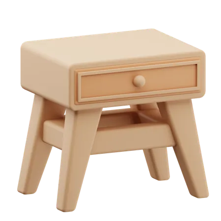 Side Table  3D Icon