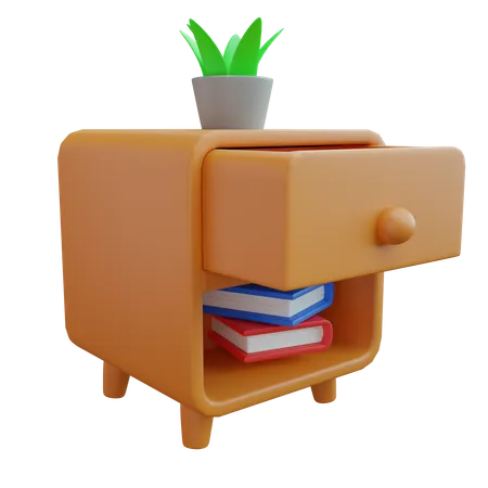 Side Table  3D Icon