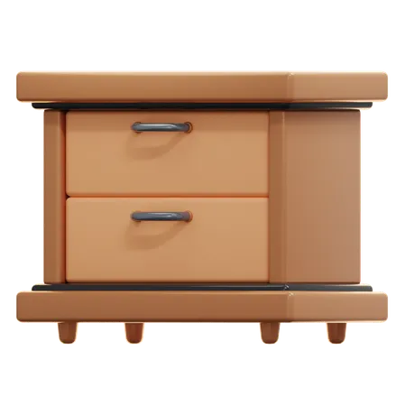 Side Table  3D Icon