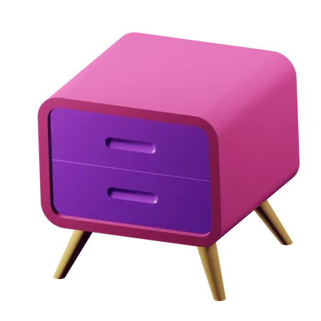 Side Table  3D Illustration