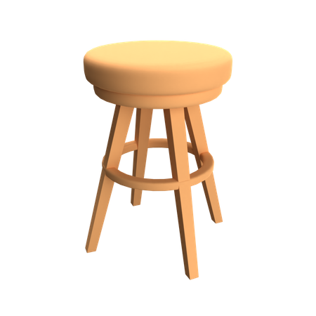 Side Table 3D Icon