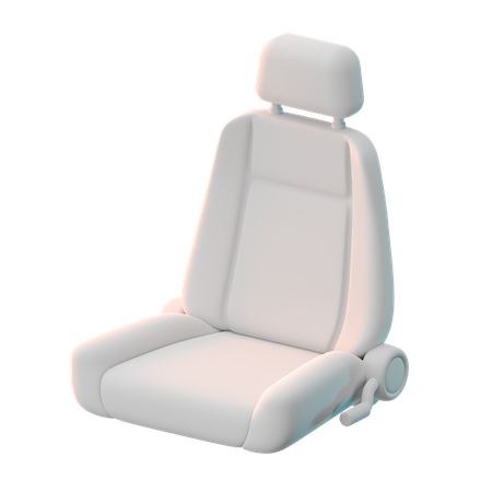 Siège de voiture  3D Icon