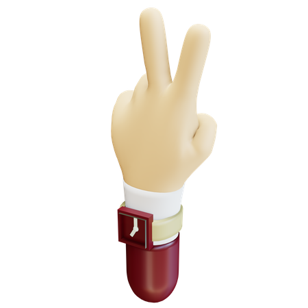 Siegesgeste  3D Icon
