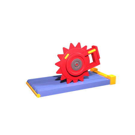 Sierra circular  3D Icon