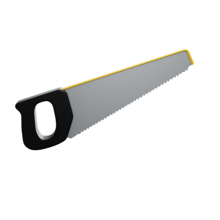 Sierra de mano  3D Icon