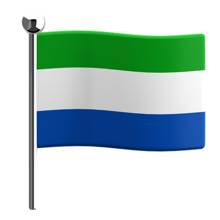 Sierra Leona  3D Icon