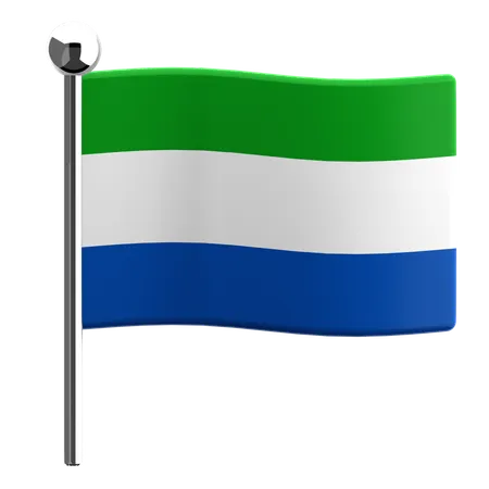 Sierra Leona  3D Icon