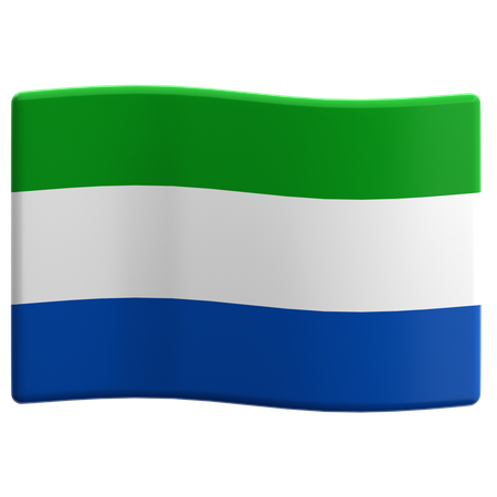 Sierra Leona  3D Icon