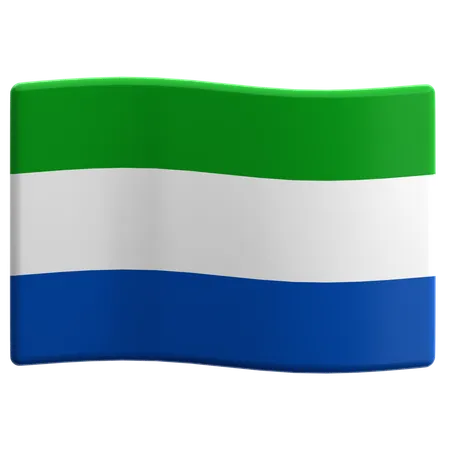 Sierra Leona  3D Icon