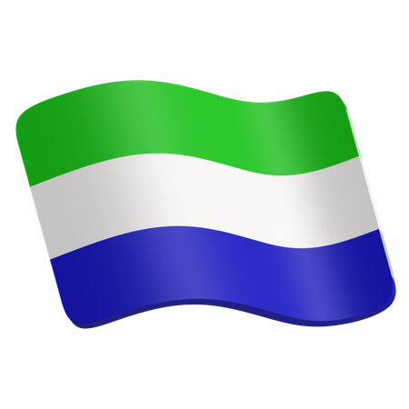 Sierra Leona  3D Icon