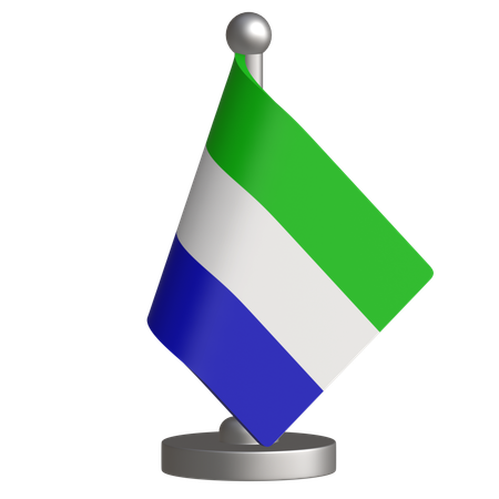 Sierra Leone  3D Icon