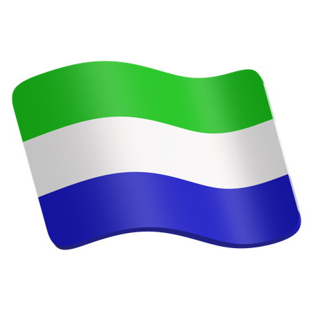 Sierra Leone  3D Icon