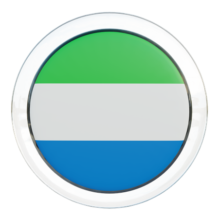 Sierra Leone Flag  3D Flag