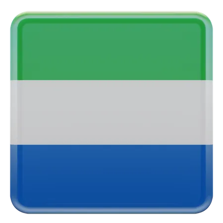 Sierra Leone Flag  3D Flag